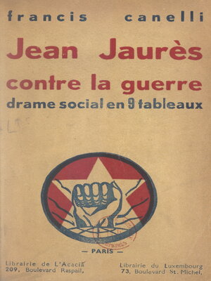 cover image of Jean Jaurès contre la guerre